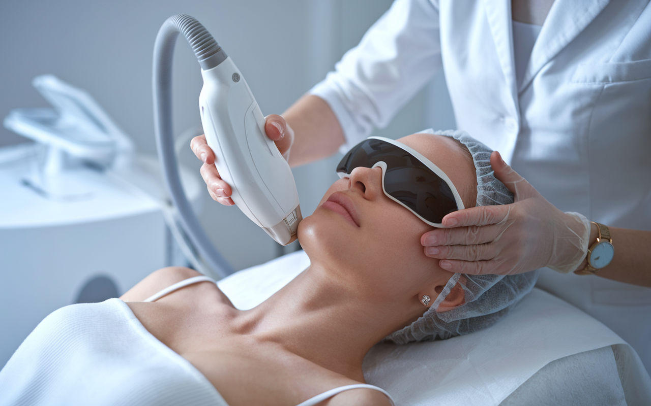 Skin Care Laser TreatmentLaser Skin Rejuvenation Beauty Treatments Anti-Aging Laser Therapy Skin Resurfacing Acne Scar Removal Hyperpigmentation Treatment Wrinkle Reduction Collagen Stimulation Dermatology Non-invasive Treatments Skin Health Self-Confidence Boost Skin Transformation